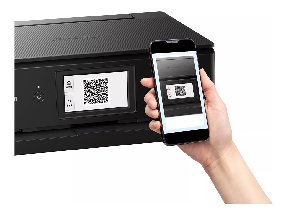 Impressora Multifunções Canon PIXMA TS8750 Jacto Tinta A4 Wi-Fi Preto - Imagem 4