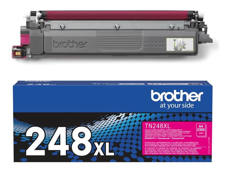 Cartucho de Toner Brother TN248XLM Magenta Alto Rendimento - Imagem 5