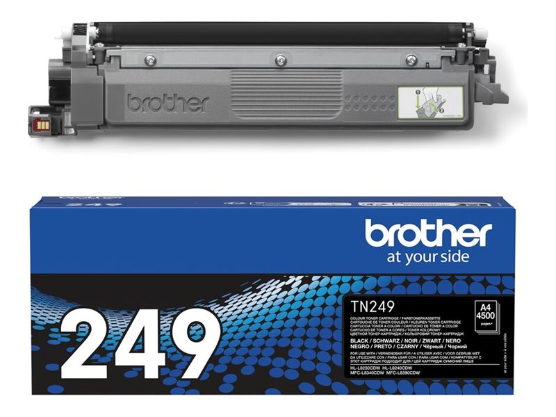 Cartucho de Toner Brother TN-249BK Preto Alta Capacidade Original - Imagem 2