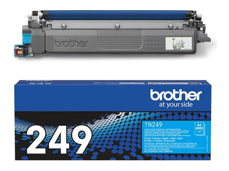 Cartucho de Toner Brother TN249C Super Alto Rendimento Cyan Original - Imagem 5