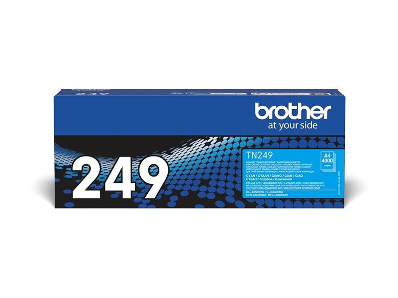 Cartucho de Toner Brother TN249C Super Alto Rendimento Cyan Original