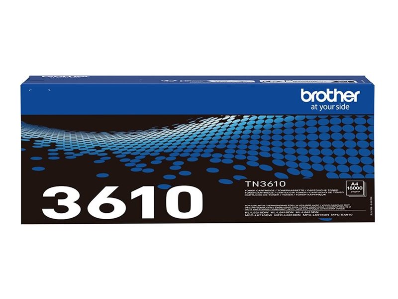Cartucho de Toner Brother TN3610 Preto Original