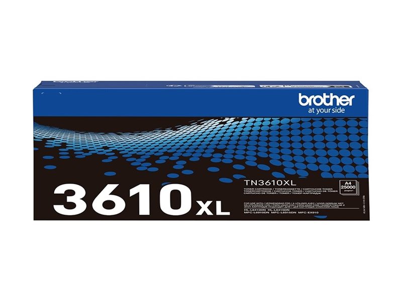 Cartucho Toner Brother TN3610XL Preto Alto Rendimento