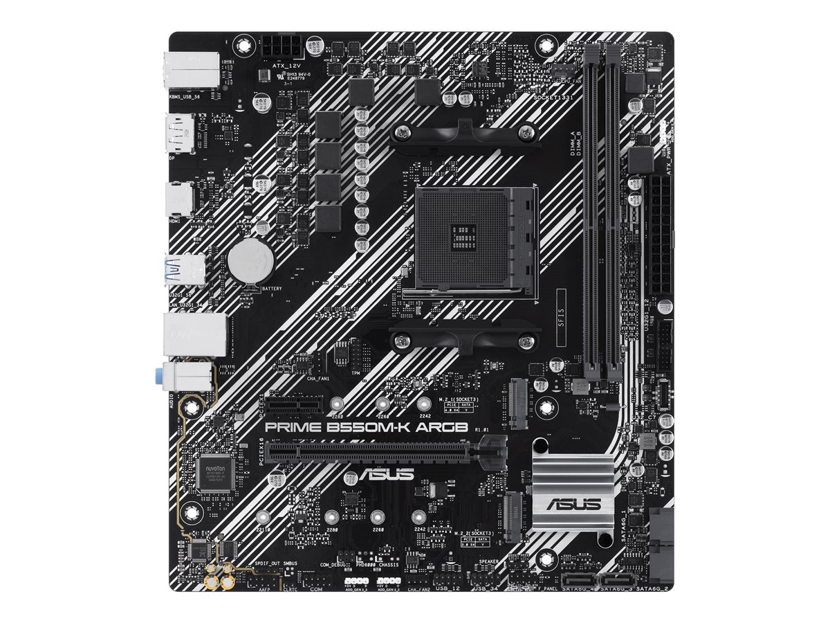 Motherboard ASUS Prime B550M-K Micro ATX ARGB