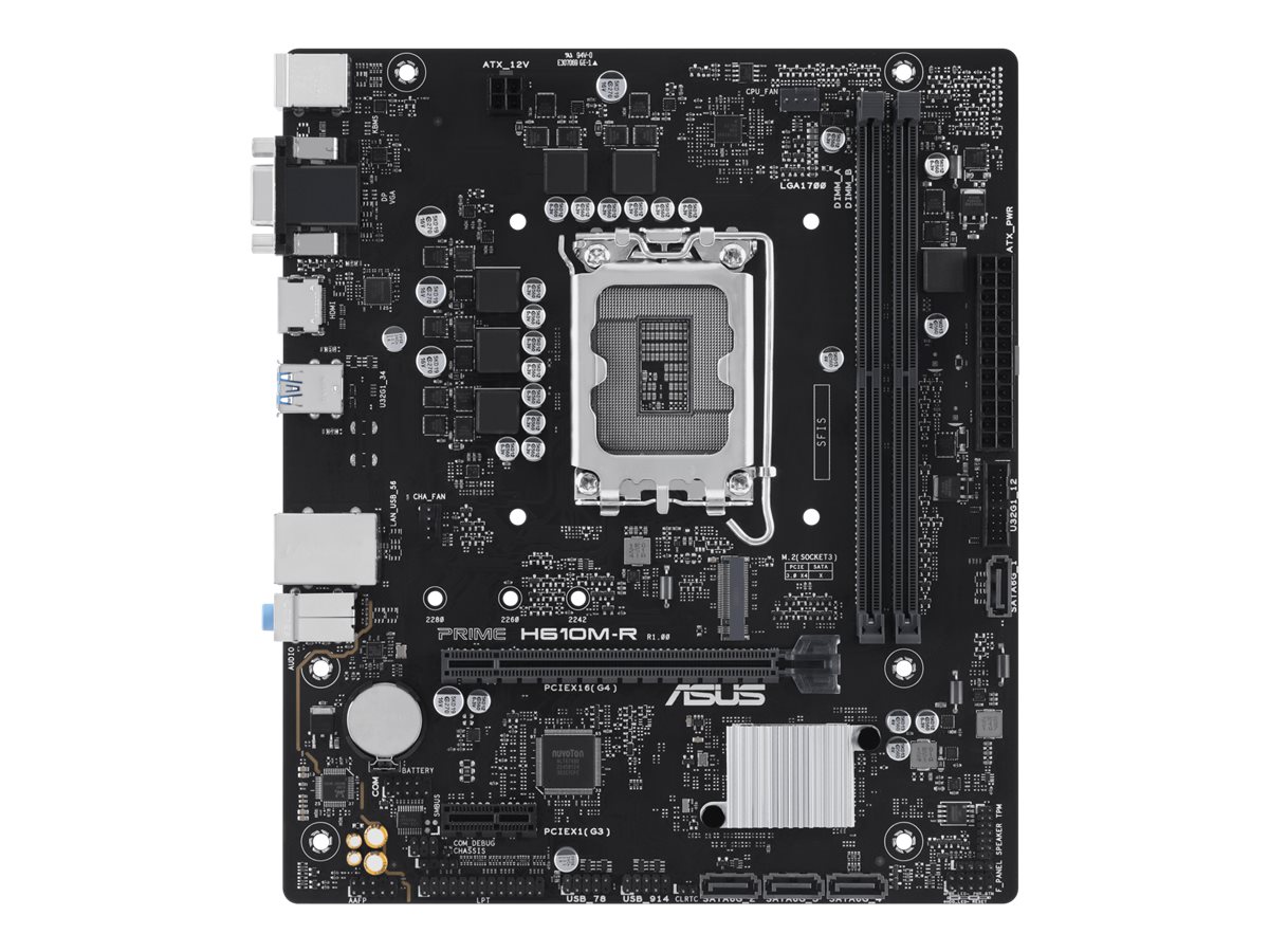 Motherboard ASUS PRIME H610M-R-SI micro ATX - Imagem 1