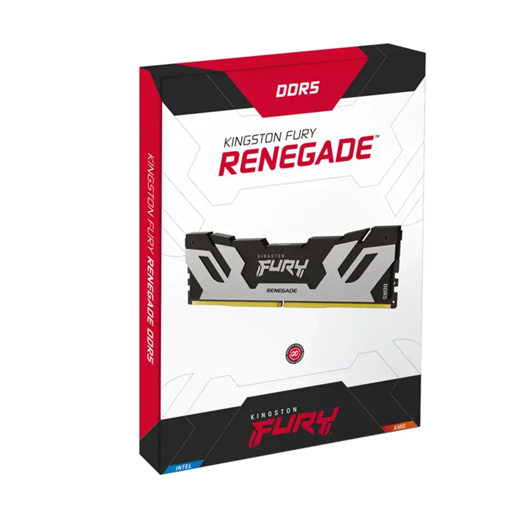Memória RAM Kingston FURY Renegade DDR5 48GB 6000MHz CL32 Prata Preto - Imagem 4