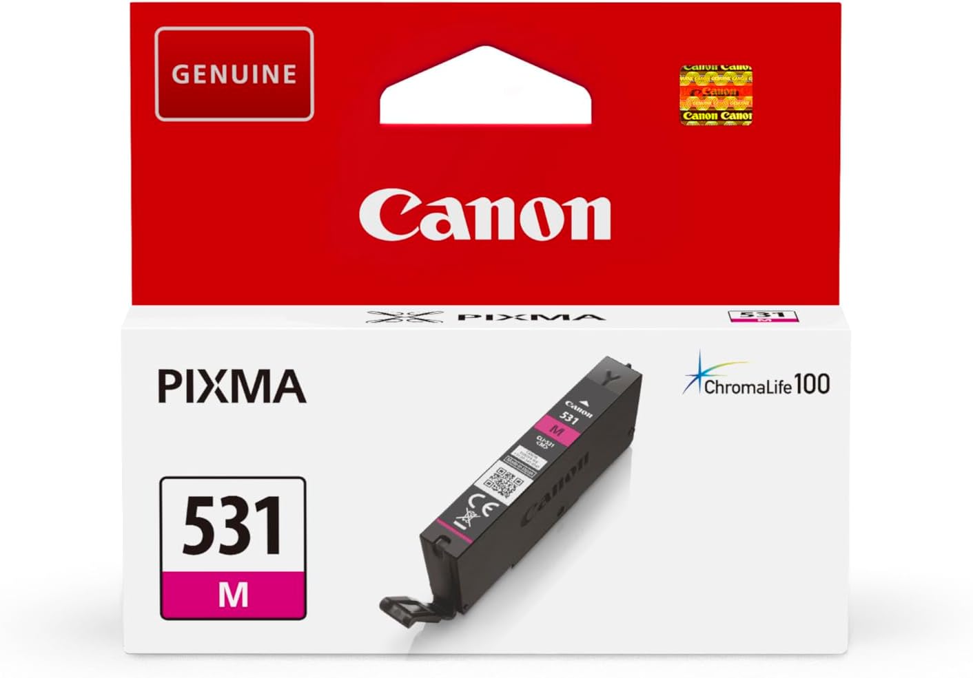 Tinteiro Canon CLI-531 M Magenta Original para PIXMA TS8750