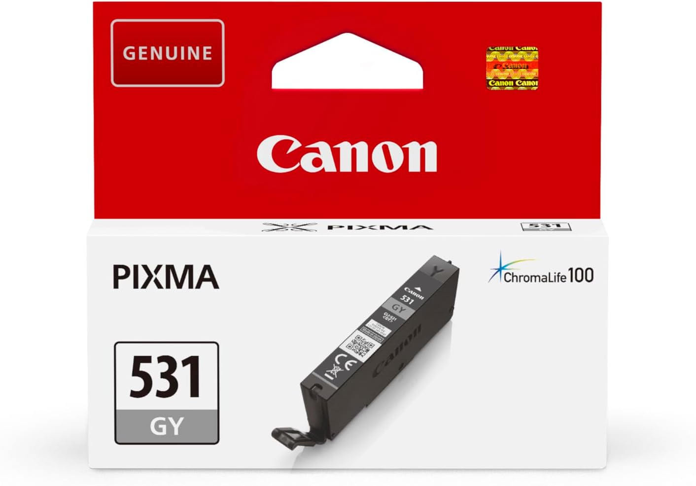 Tinteiro Original CANON CLI-531 GY Cinza para PIXMA TS8750