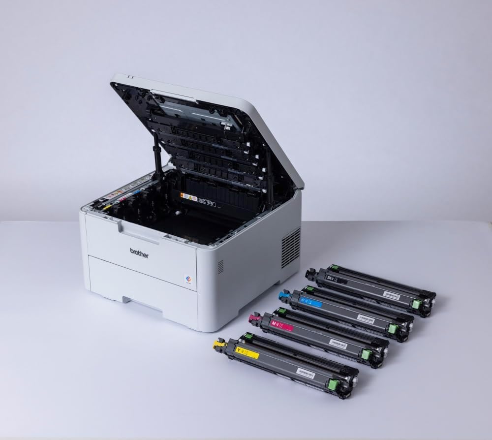 Impressora LED a Cores Brother HL-L3240CDW Duplex A4 26ppm 600x2400dpi 250 Folhas Wi-Fi Gigabit LAN - Imagem 6