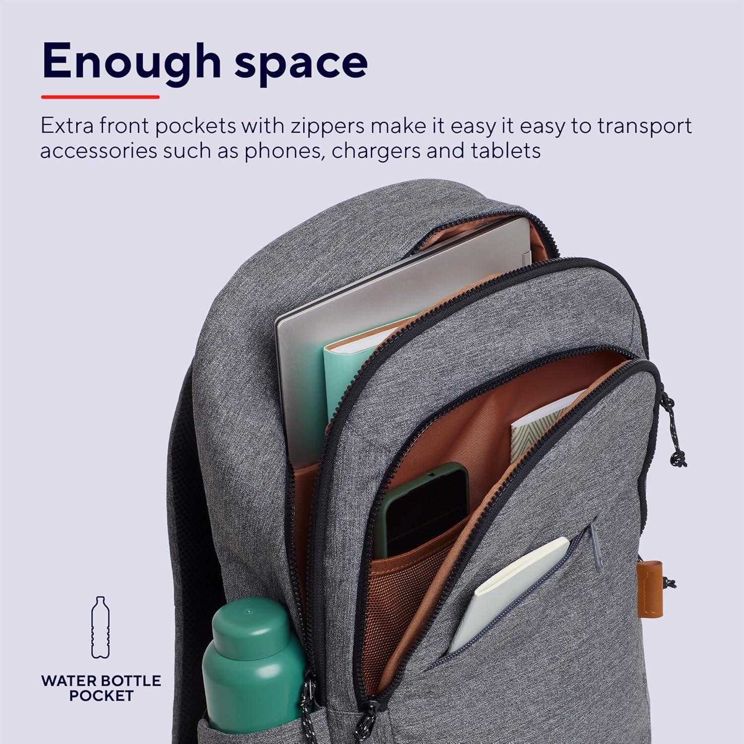 Trust Avana - Bolsa para transporte de notebook - amigo do ambiente - 16" - cinza - Imagem 4