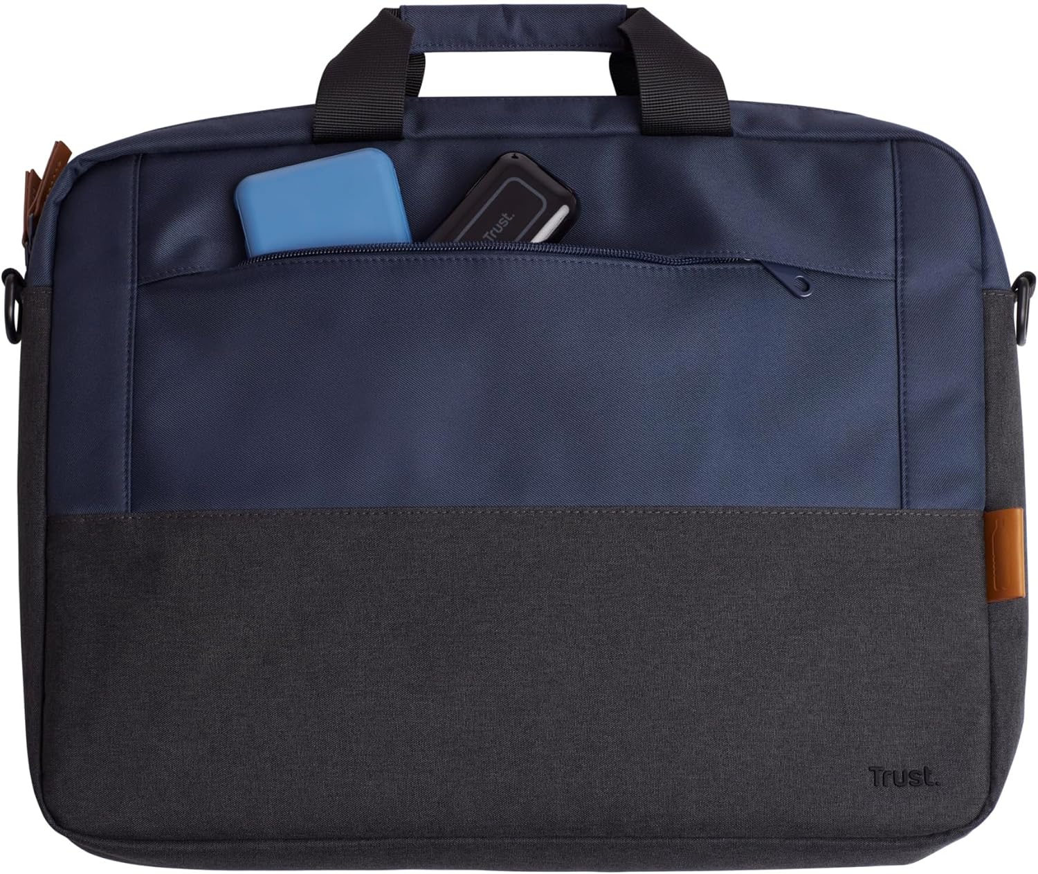 Bolsa para Portátil TRUST Lisboa 15.6"-16" Cinzento Escuro Azul Escuro Eco - Imagem 14