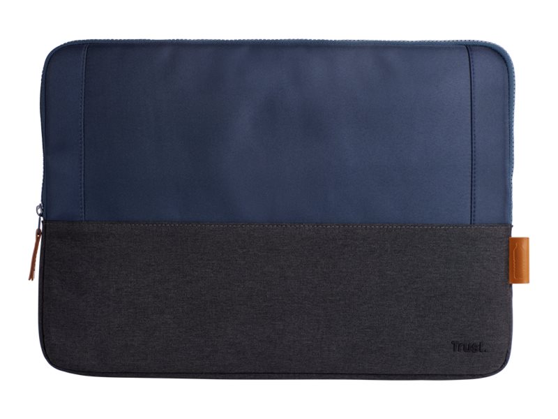 Protector para Notebook TRUST LISBOA 15.6" Cinzento Escuro e Azul Escuro Topload Durável ECO - Imagem 1