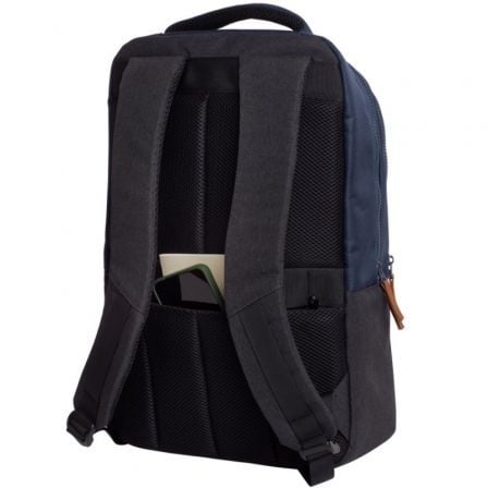 Bolsa para Portátil TRUST LISBOA 16" Azul Escuro/Cinzento Escuro Poliéster RPET ECO Topload Durável - Imagem 3