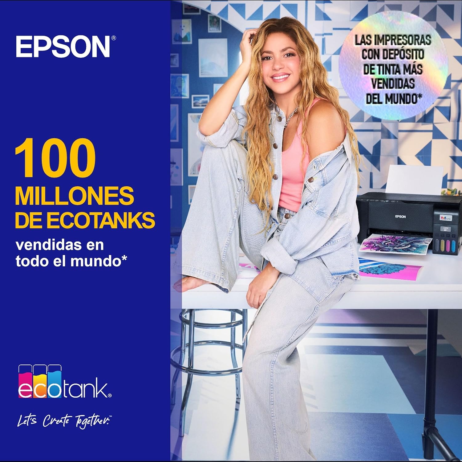 Epson EcoTank ET-14100 - Impressora - a cores - jacto de tinta - ITS - A3 - 4800 x 1200 ppp - até 15 ppm (mono) / até 8 ppm (cor) - capacidade: 100 folhas - USB, Wi-Fi - preto - Imagem 9