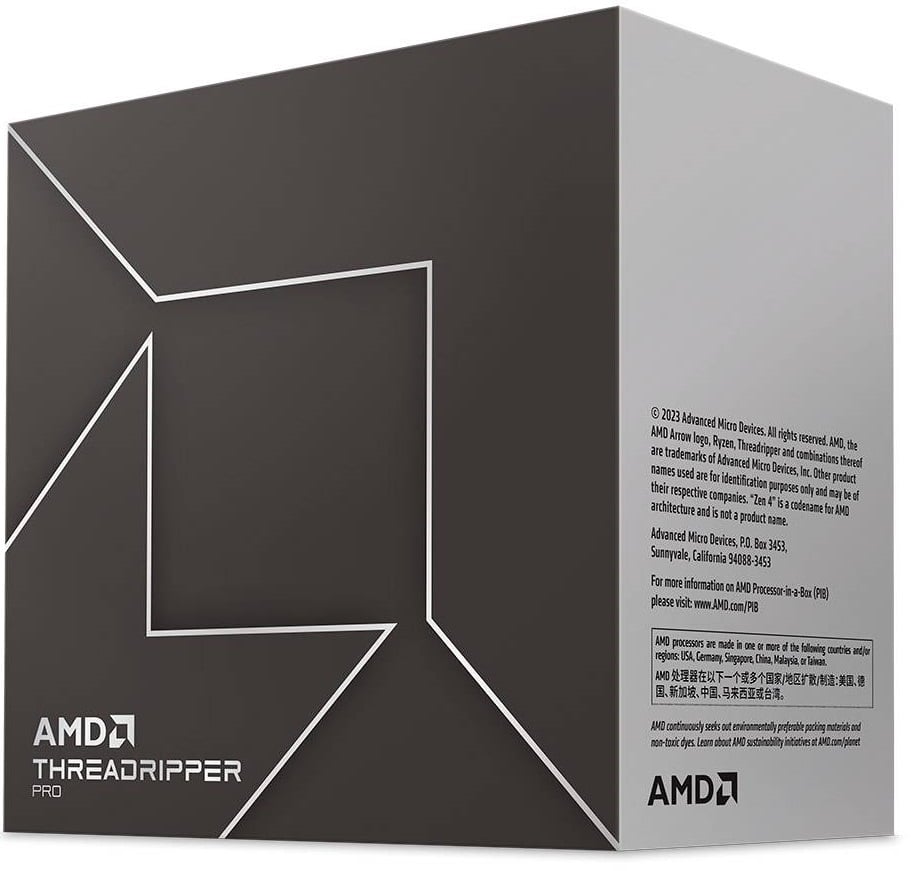 Processador AMD Ryzen ThreadRipper PRO 7965WX 24 Núcleos - Imagem 1