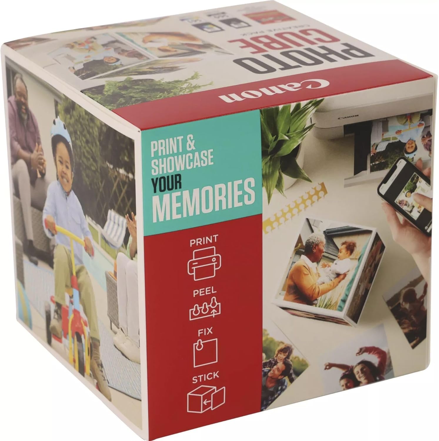 Pack de Tinteiros CANON PG-560/CL-561 Photo Cube Creative Pack Branco Azul - Imagem 3