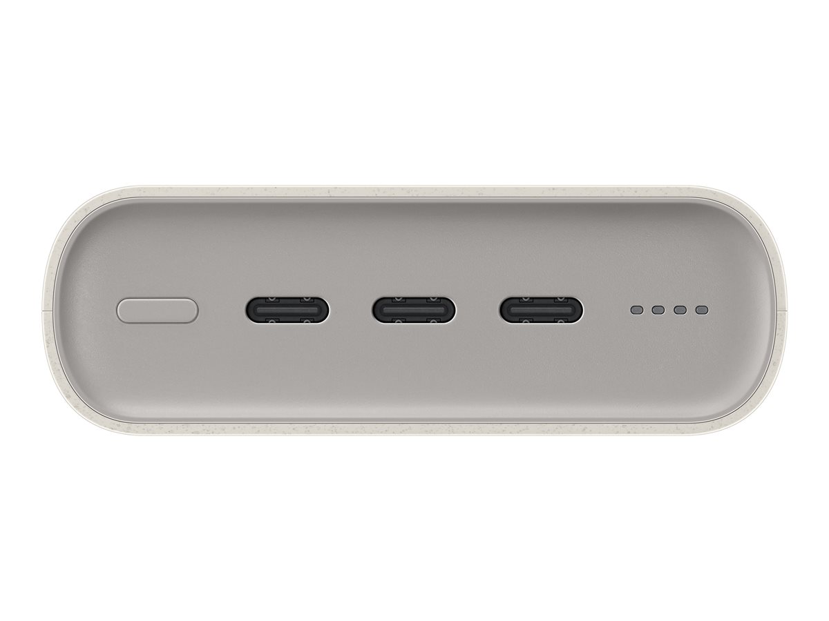 Carregador Portátil Samsung 20000mAh 25W Carga Rápida Bege - Imagem 6