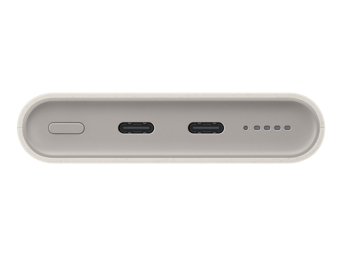 Carregador Portátil Samsung 10000 mAh 25W Fast Charge Bege - Imagem 6