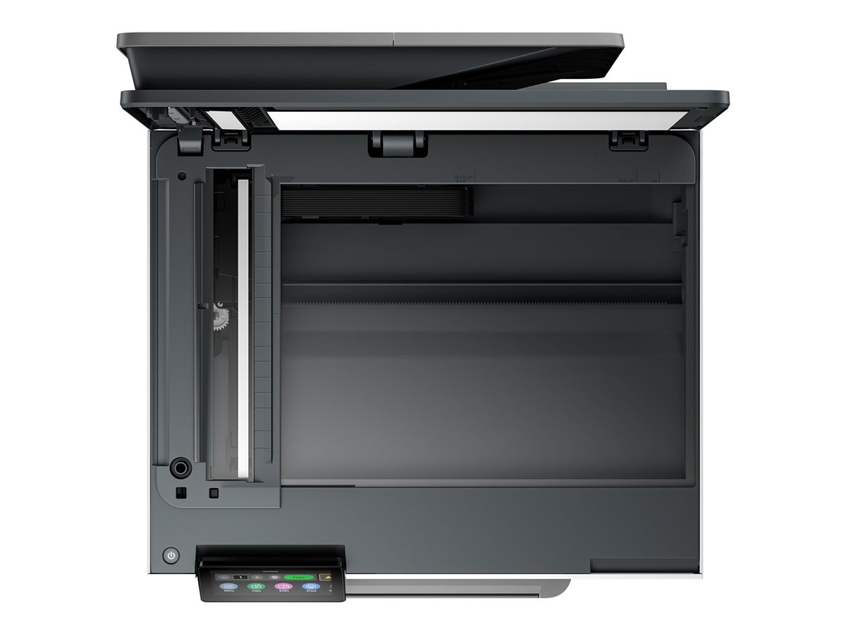 HP Officejet Pro 9132e All-in-One - Impressora multi-funções - a cores - jacto de tinta - Legal (216 x 356 mm) (original) - A4/Legal (media) - até 23 ppm (cópia) - até 25 ppm (impressão) - 500 folhas - 33.6 Kbps - USB 2.0, USB 2.0 host, Wi-Fi(ac), Bluetooth, LAN - cimento