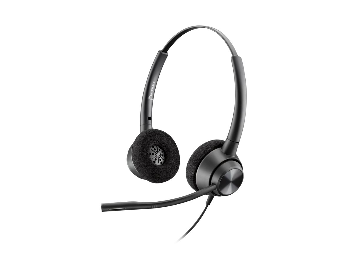 Auscultadores HP Poly EncorePro 320 USB-C Preto Certificação Teams - Imagem 1