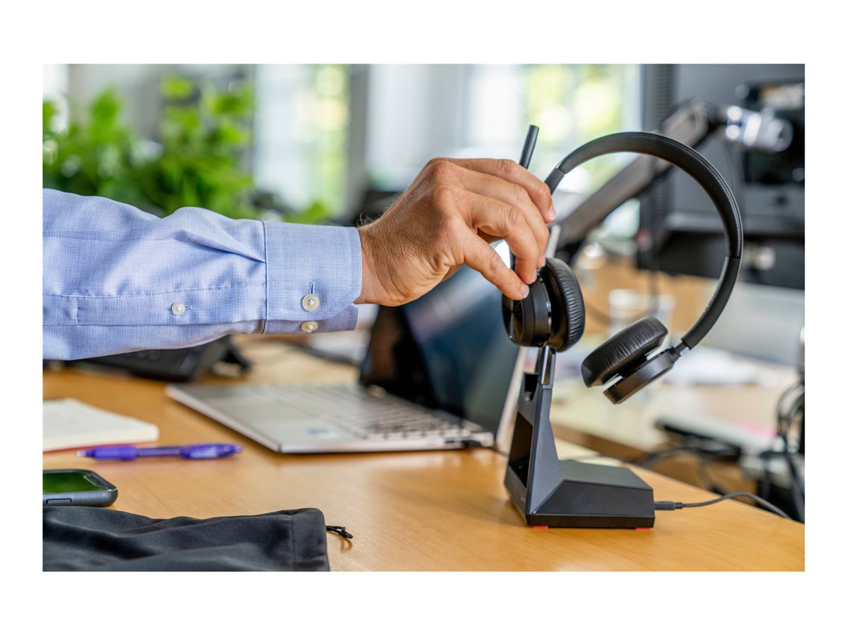 Headset HP Poly Voyager 4320-M Sem Fios Preto Teams Zoom - Imagem 10