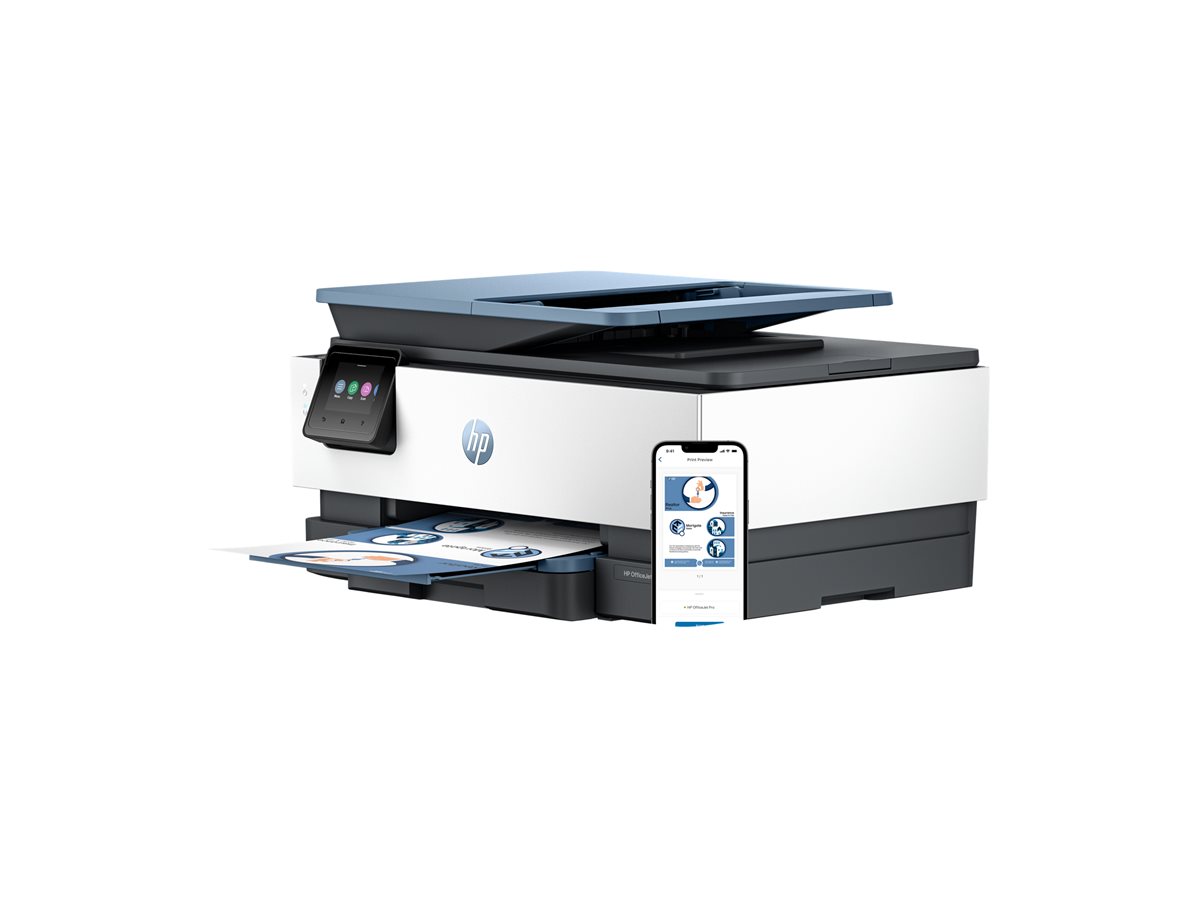 Impressora Multi HP Officejet Pro 8135e A4 Wi-Fi Azul Surf Escuro - Imagem 5