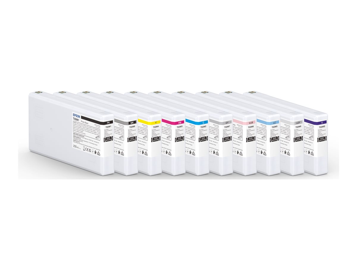 Tinteiro Epson T55W5 200 ml Azul Cyan Claro Original