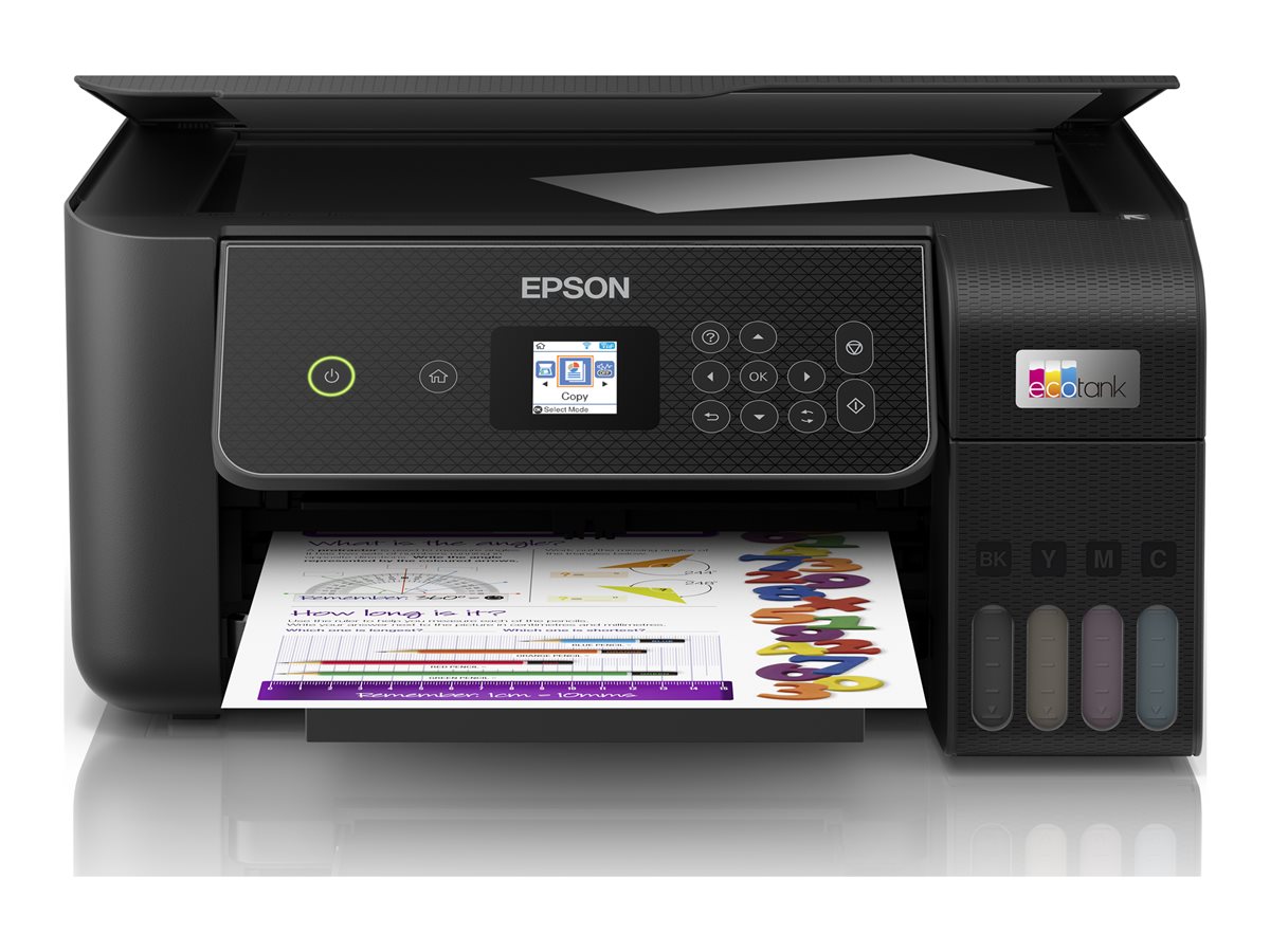 EPSON EcoTank ET-2871 MFP colour inkjet ITS A4 10ppm Print 100sheets Wi-Fi USB Black - Imagem 2