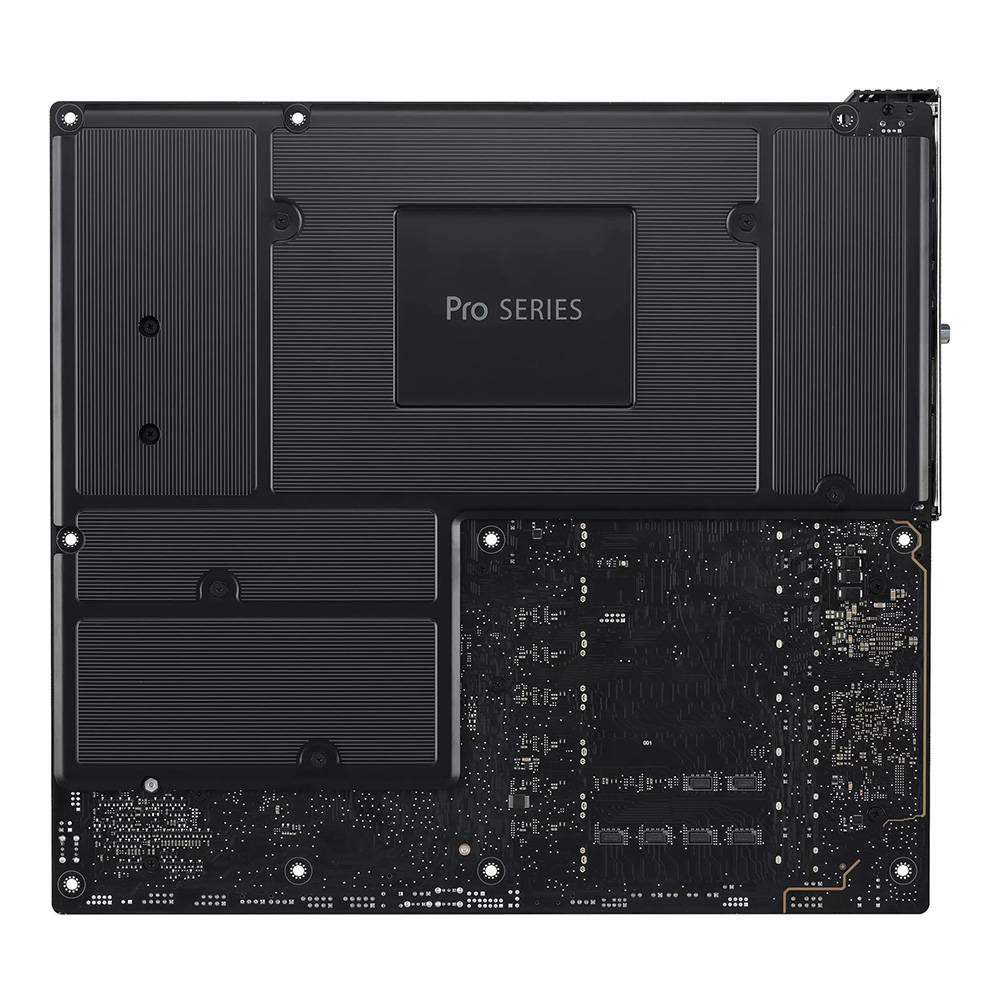 ASUS PRO WS WRX90E-SAGE SE - Placa-mãe - SSI EEB AST2600 - Socket sTR5 - AMD WRX90 Chipset - USB 3.2 Gen 1, USB-C 3.2 Gen 2x2, USB4 - Gigabit LAN - gráfico integrado (necessário CPU) - HD Audio (6-canais) - Imagem 6