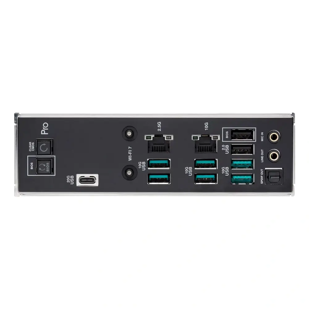 Motherboard ASUS PRO WS TRX50-SAGE WIFI Socket sTR5 AMD TRX50 SSI CEB 10Gb LAN Wi-Fi 7 - Imagem 6