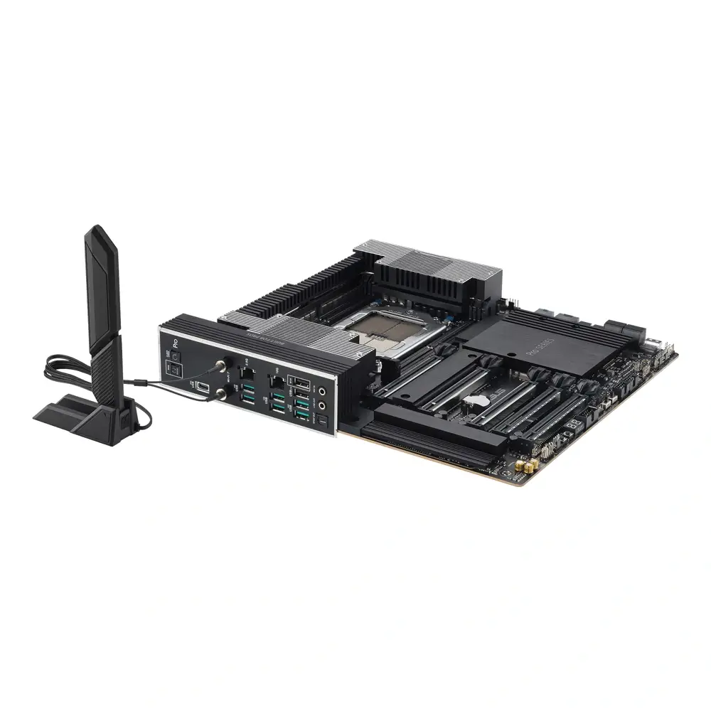 Motherboard ASUS PRO WS TRX50-SAGE WIFI Socket sTR5 AMD TRX50 SSI CEB 10Gb LAN Wi-Fi 7 - Imagem 5