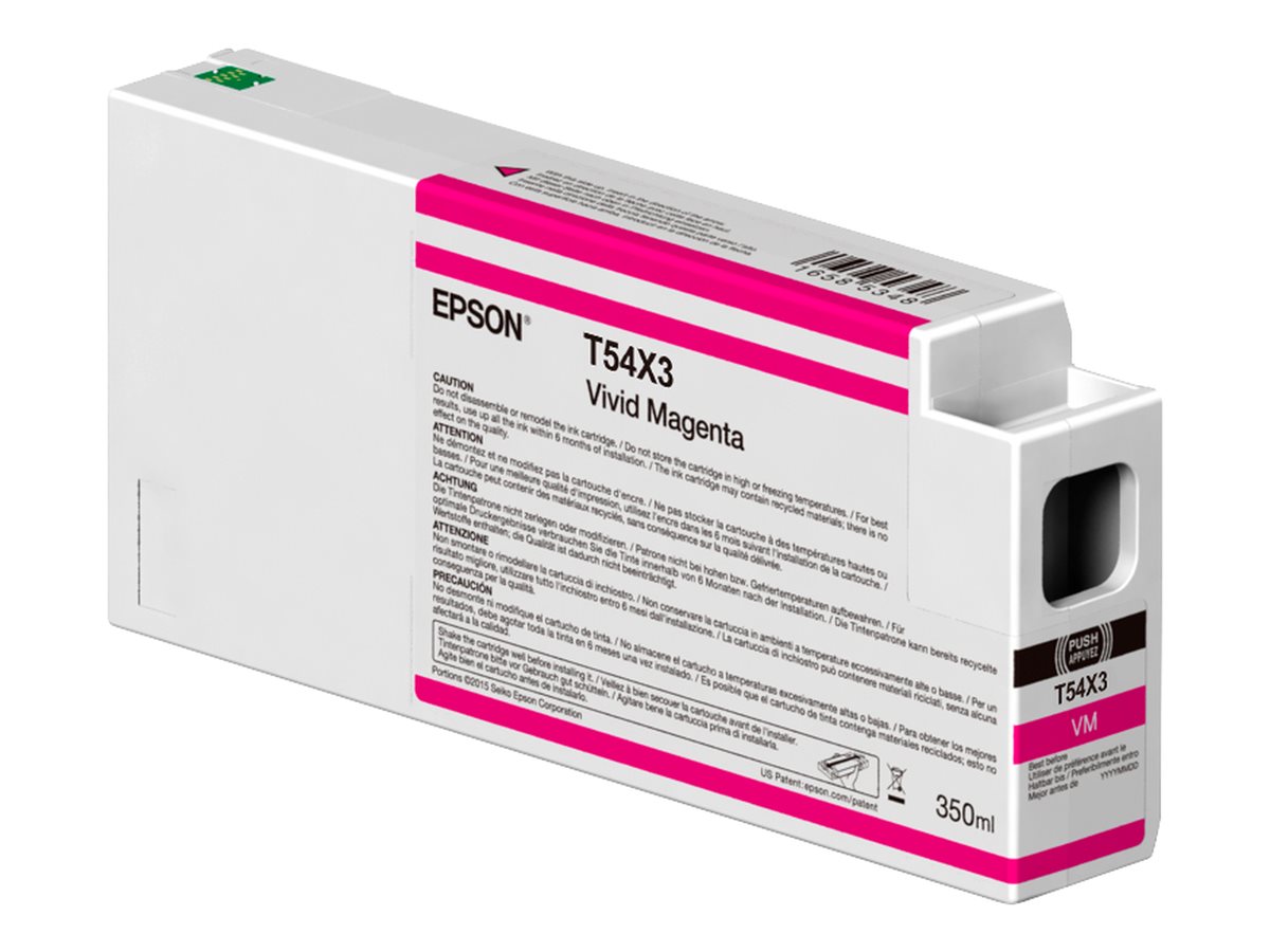 Tinteiro Epson T54X3 350 ml Magenta Vivo Original