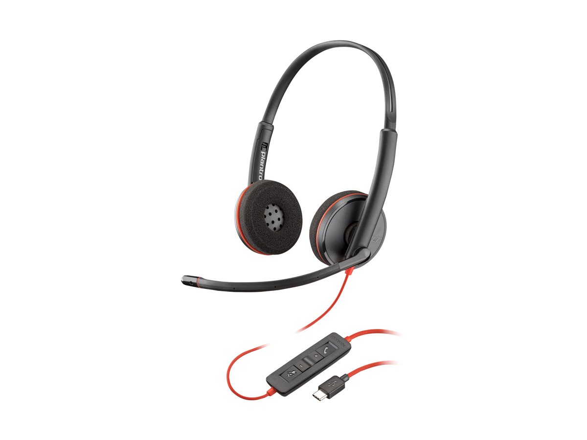 Auscultadores HP Poly Blackwire 3220 USB-C Preto UC - Imagem 3