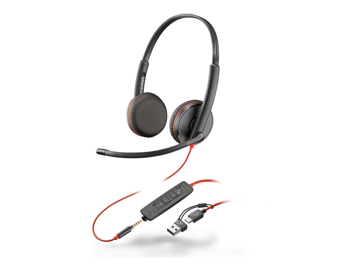 Headset Poly Blackwire 3225 Preto - Imagem 4