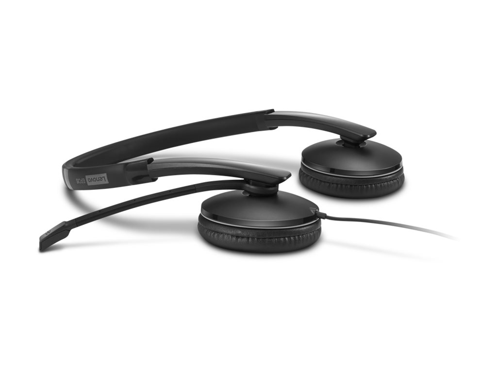Auscultadores Lenovo Gen 2 No Ouvido USB-C Preto Teams - Imagem 4
