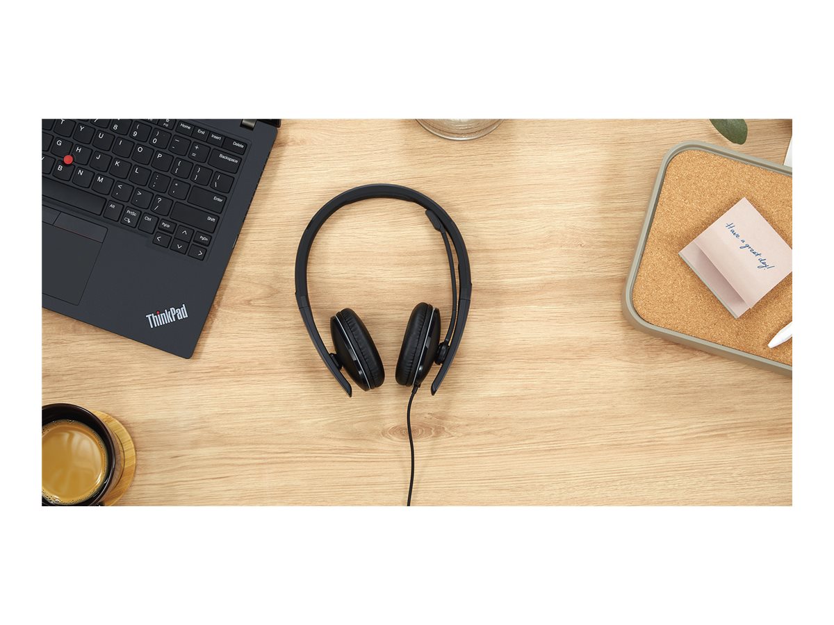 Auscultadores Lenovo Gen 2 No Ouvido USB-C Preto Teams - Imagem 9