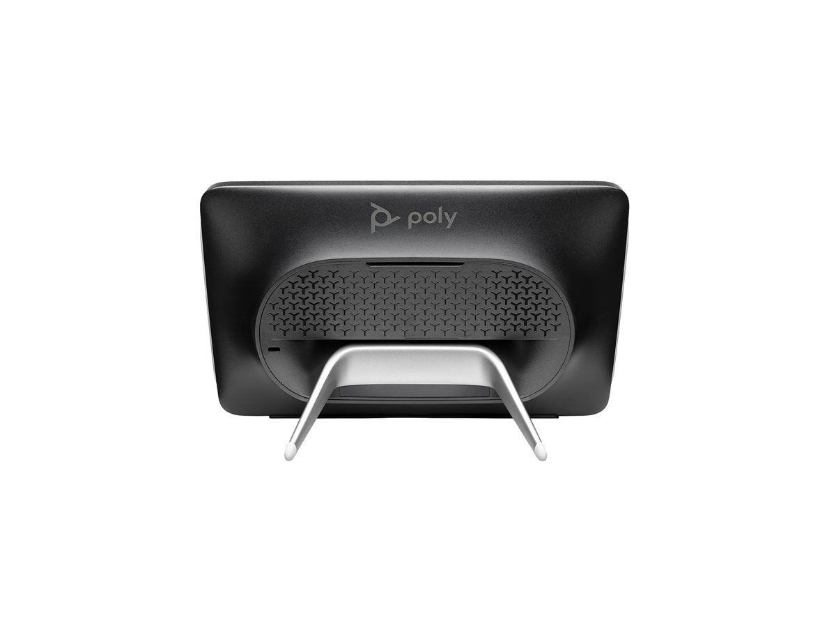 Controlador Toque HP Poly TC10 p/ Salas Zoom Tátil LED Montagem Parede S/ Cabo Alimentação Preto - Imagem 1