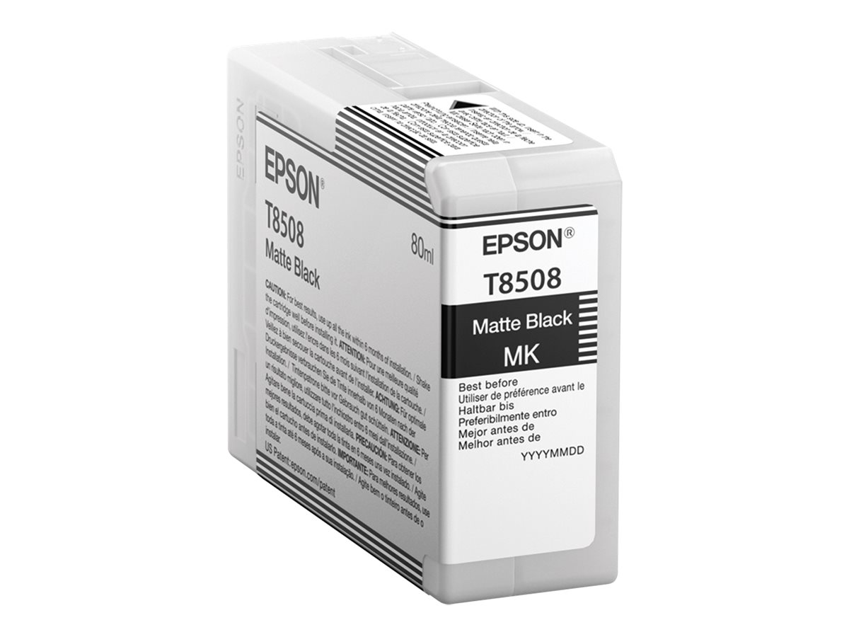 Tinteiro Epson T8508 80 ml Preto Opaco