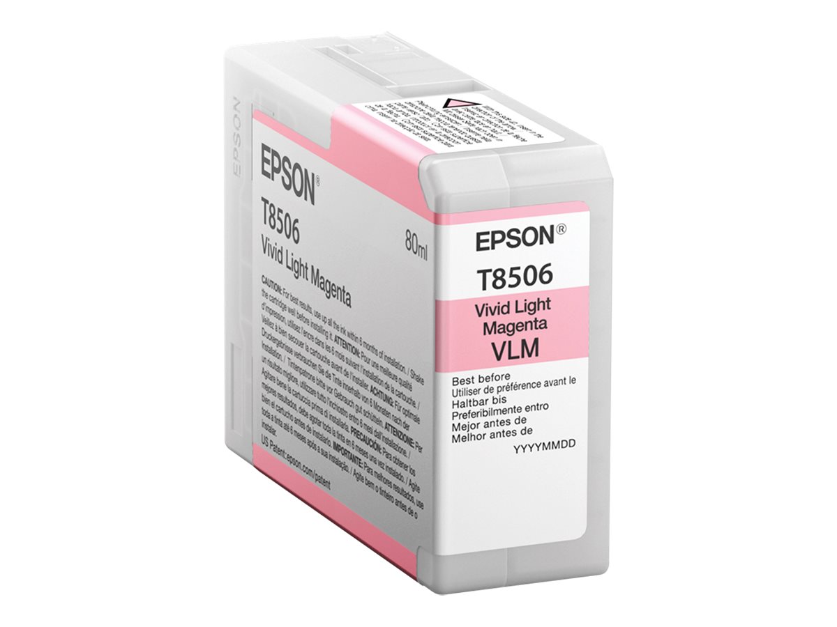 Tinteiro Epson T8506 80 ml Magenta Claro Vivo Original