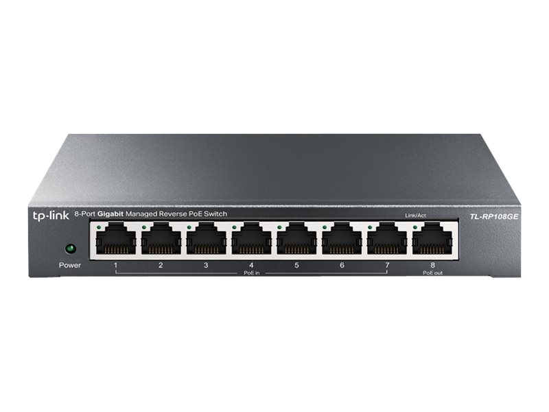 Comutador TP-LINK Omada 8 Portas Gigabit Managed Reverse PoE - Imagem 2
