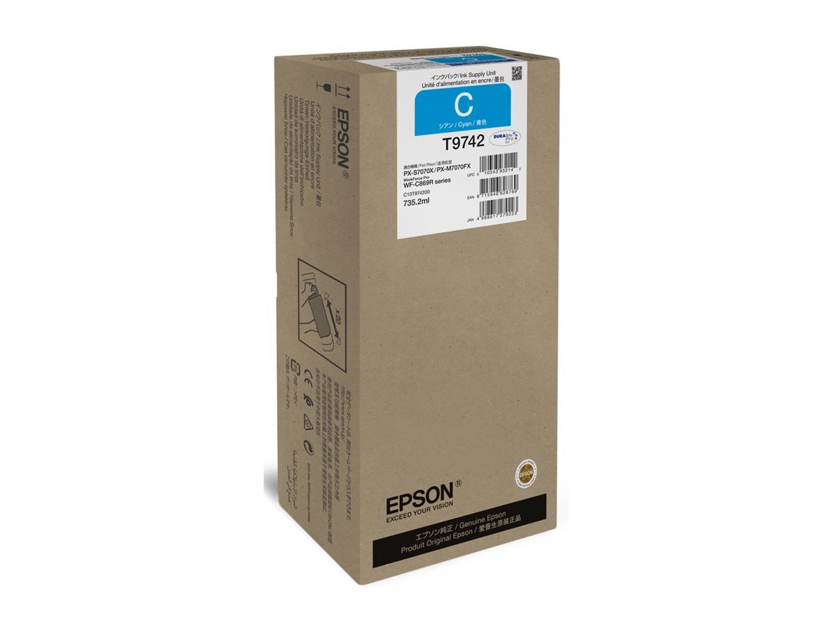 Cartucho de Tinta Epson T9742 Cyan XXL Original