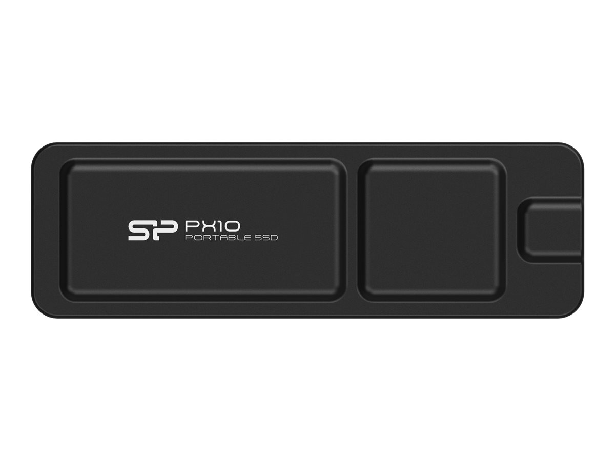 Disco SSD SILICON POWER PX10 512 GB Externo USB C Preto - Imagem 1
