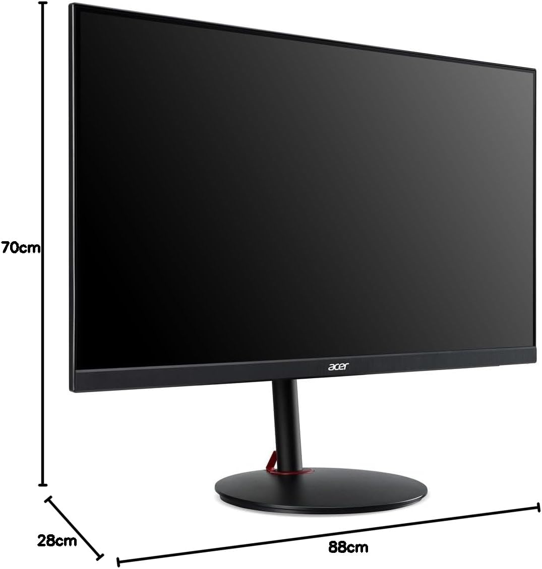 Monitor Gaming ACER Nitro XV272UV3bmiiprx 27" QHD 180Hz IPS 1ms Preto Altifalantes HDR400 FreeSync 2xHDMI DP - Imagem 8