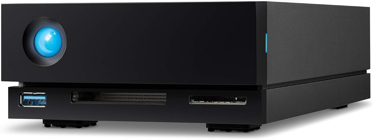 Disco Externo Desktop LaCie 1big Dock 24TB Thunderbolt 3 USB 3.2 com Plano de Recuperação de Dados 5 Anos - Imagem 1
