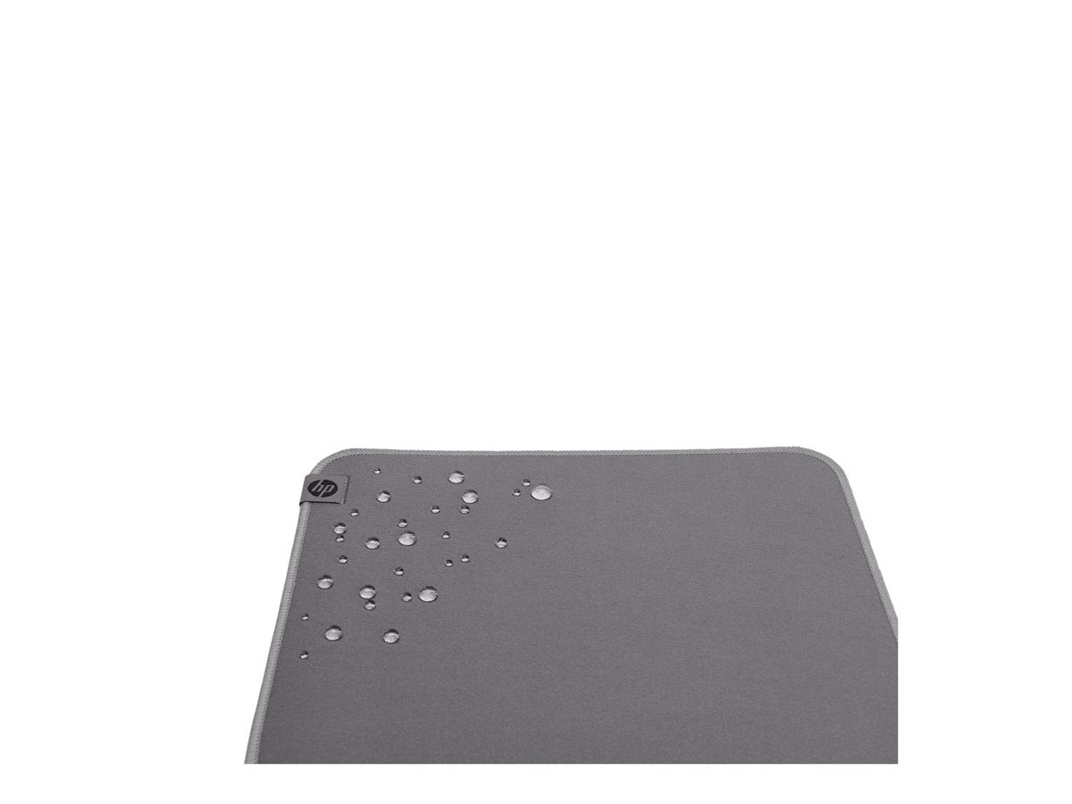 Tapete de Rato HP 100 Sanitizável 23x20cm Cinza em Poliéster Reciclado - Imagem 2