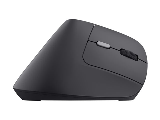 Rato Ergonómico Trust TM-270 Sem Fios 2.4 GHz Óptico 6 Botões Receptor USB Preto Eco