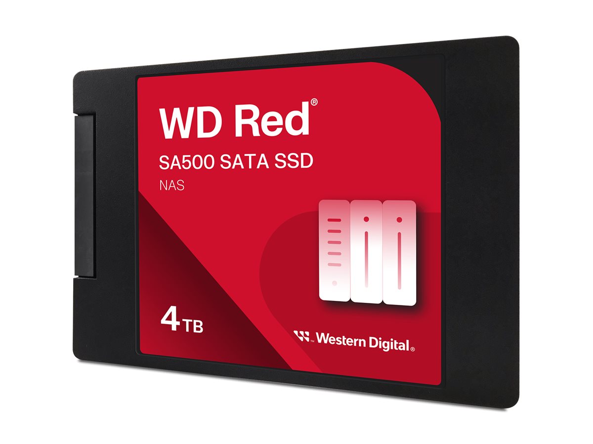 SSD Western Digital Red SA500 NAS 4TB 2.5" SATA 6Gb/s 3D NAND - Imagem 1