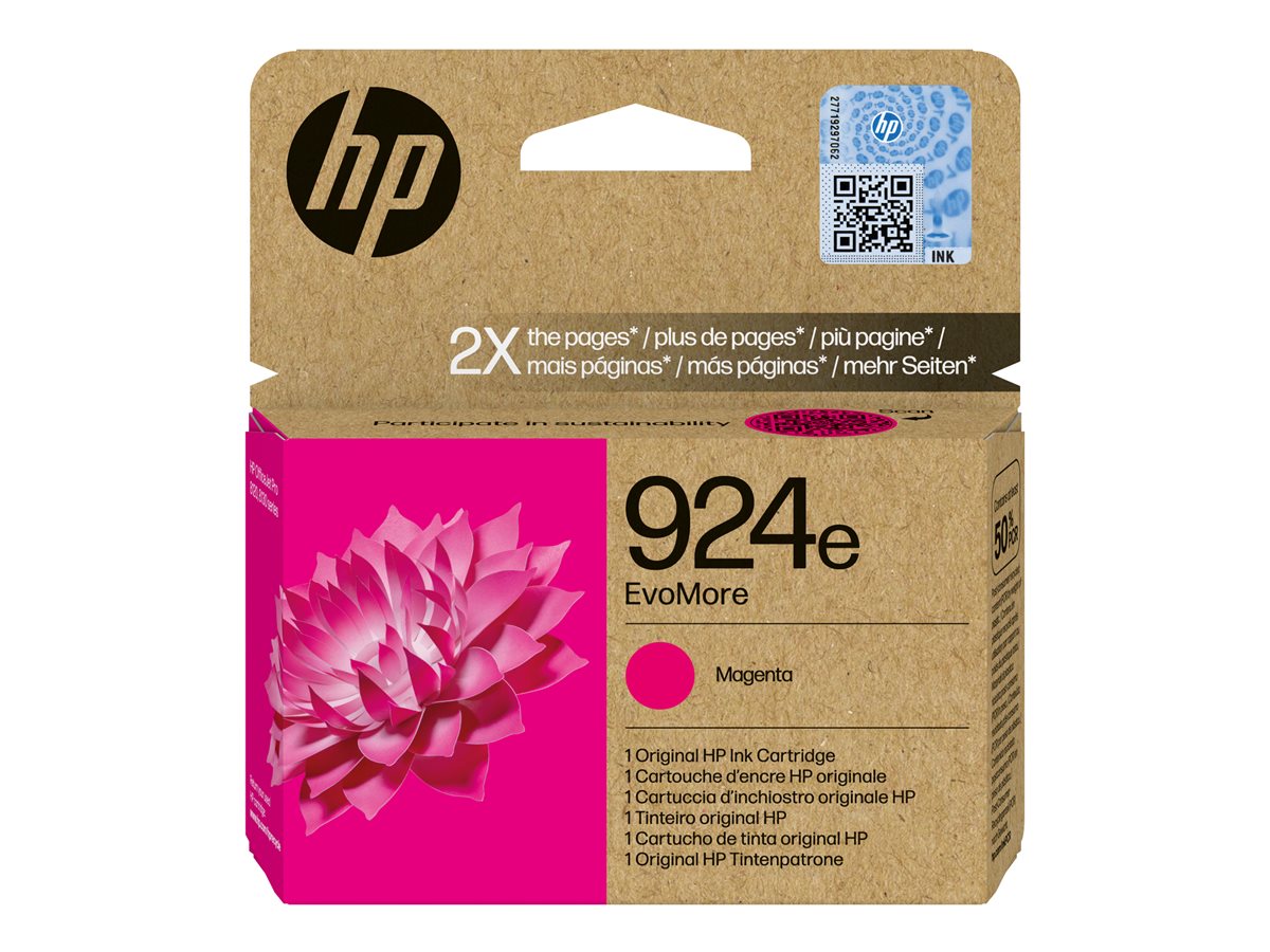 Tinteiro HP 924e EvoMore Magenta Original - Imagem 1