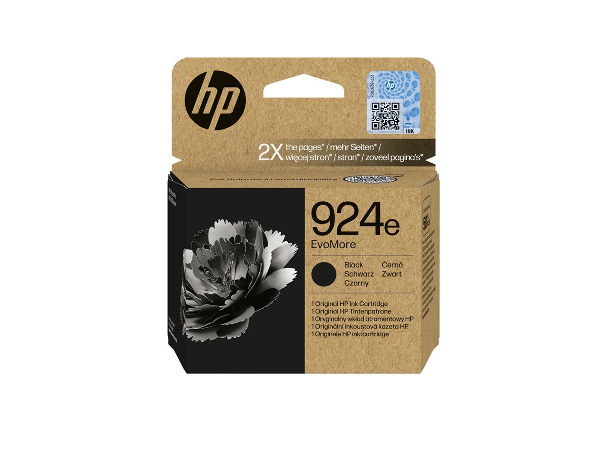 Tinteiro HP 924e EvoMore Preto Original - Imagem 2