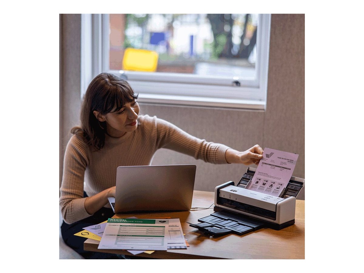 Scanner Brother ADS-1300 A4 Duplex ADF 20 folhas USB-C - Imagem 8
